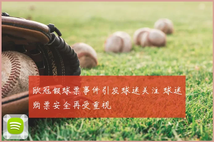 欧冠假球票事件引发球迷关注 球迷购票安全再受重视